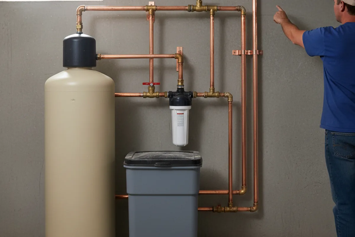 Whole-house water treatment system installed in Ackley